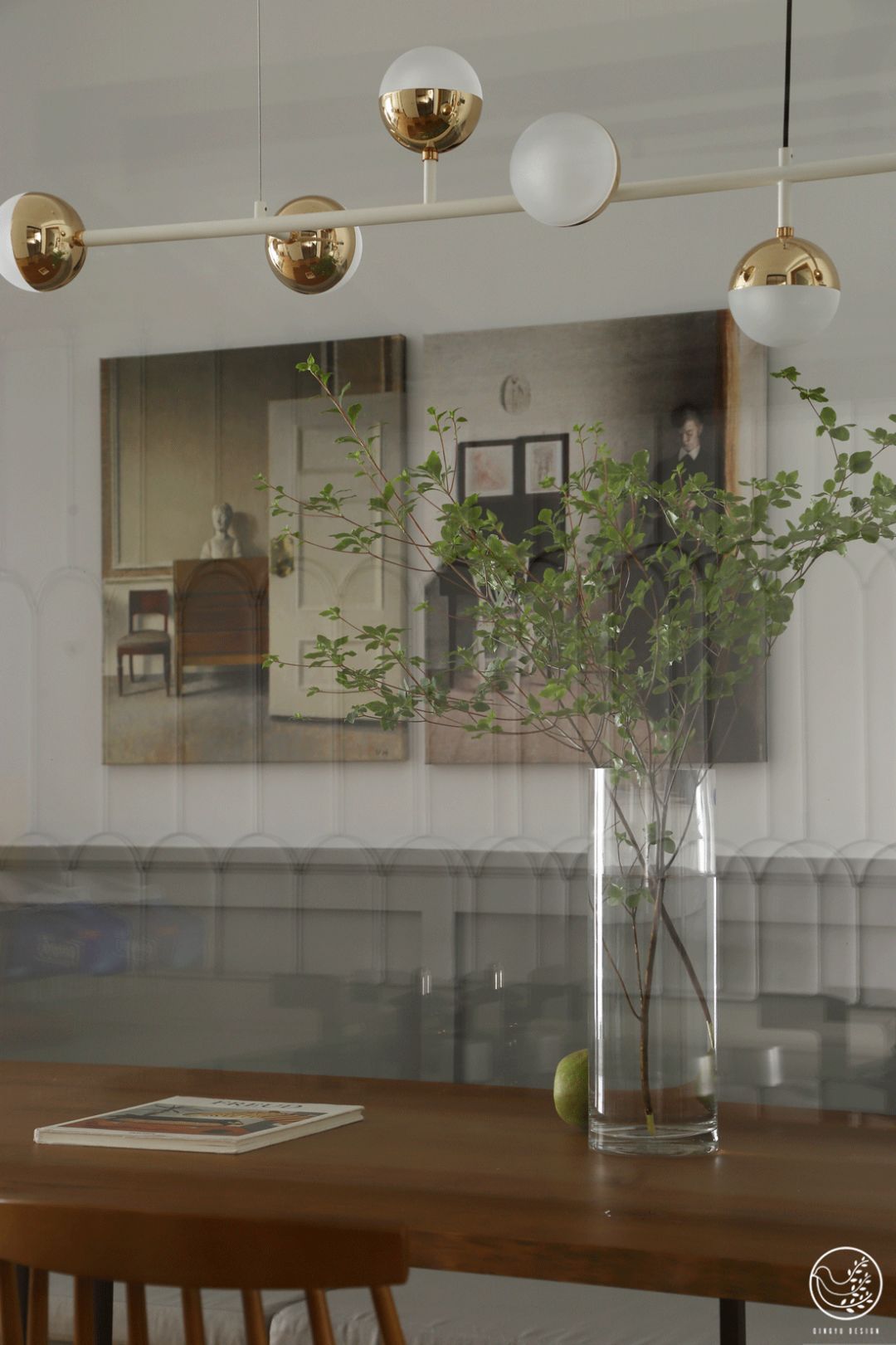 北欧风轻复古宅丨中国成都丨清羽设计-39