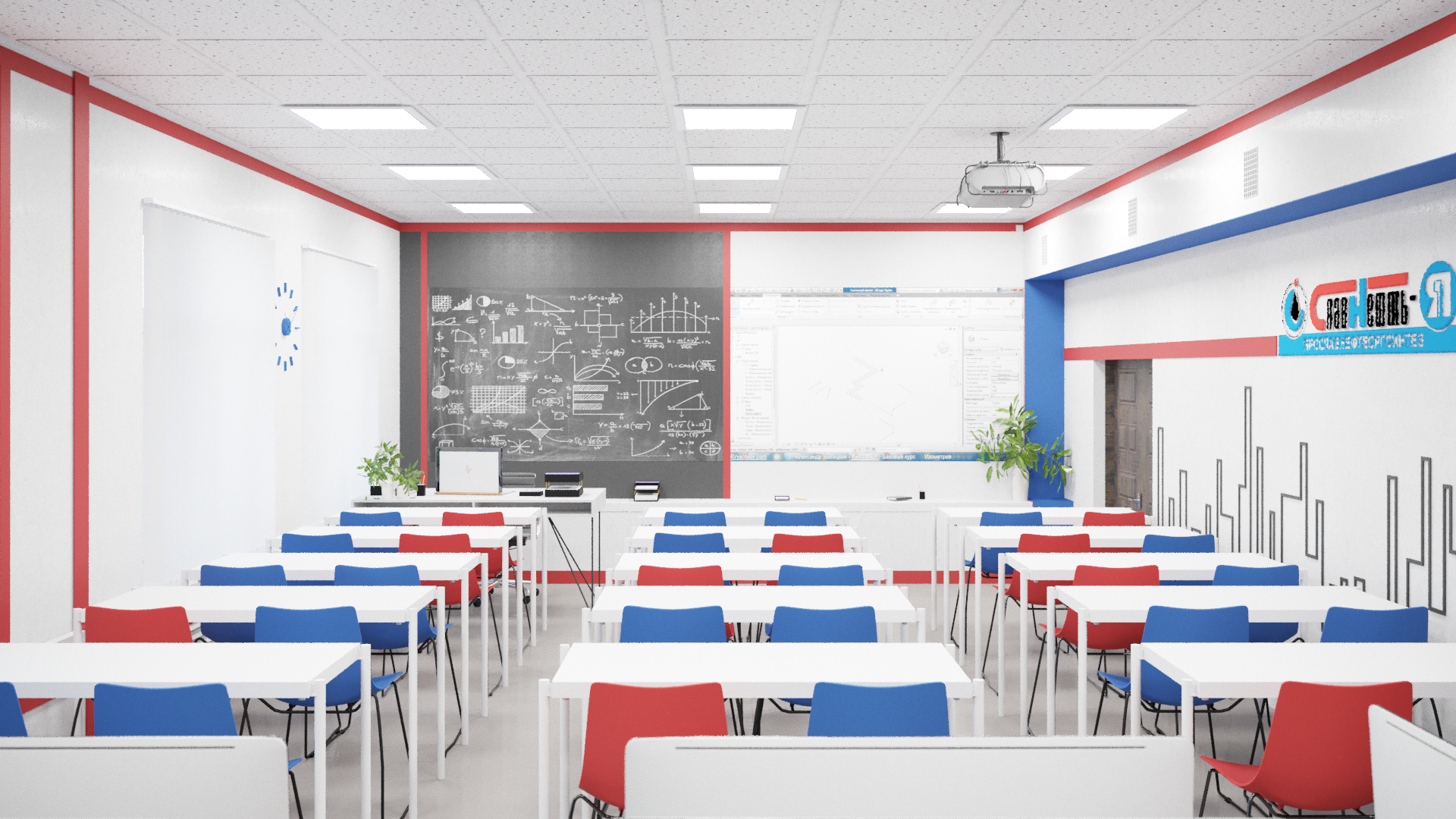 Yaroslavl 工业经济学院室内设计丨俄罗斯雅罗斯拉夫尔-37