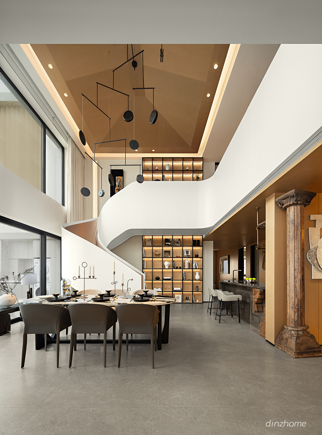 云海吾乡东区 1C 顶层复式样板间丨中国海南丨戴勇设计-30