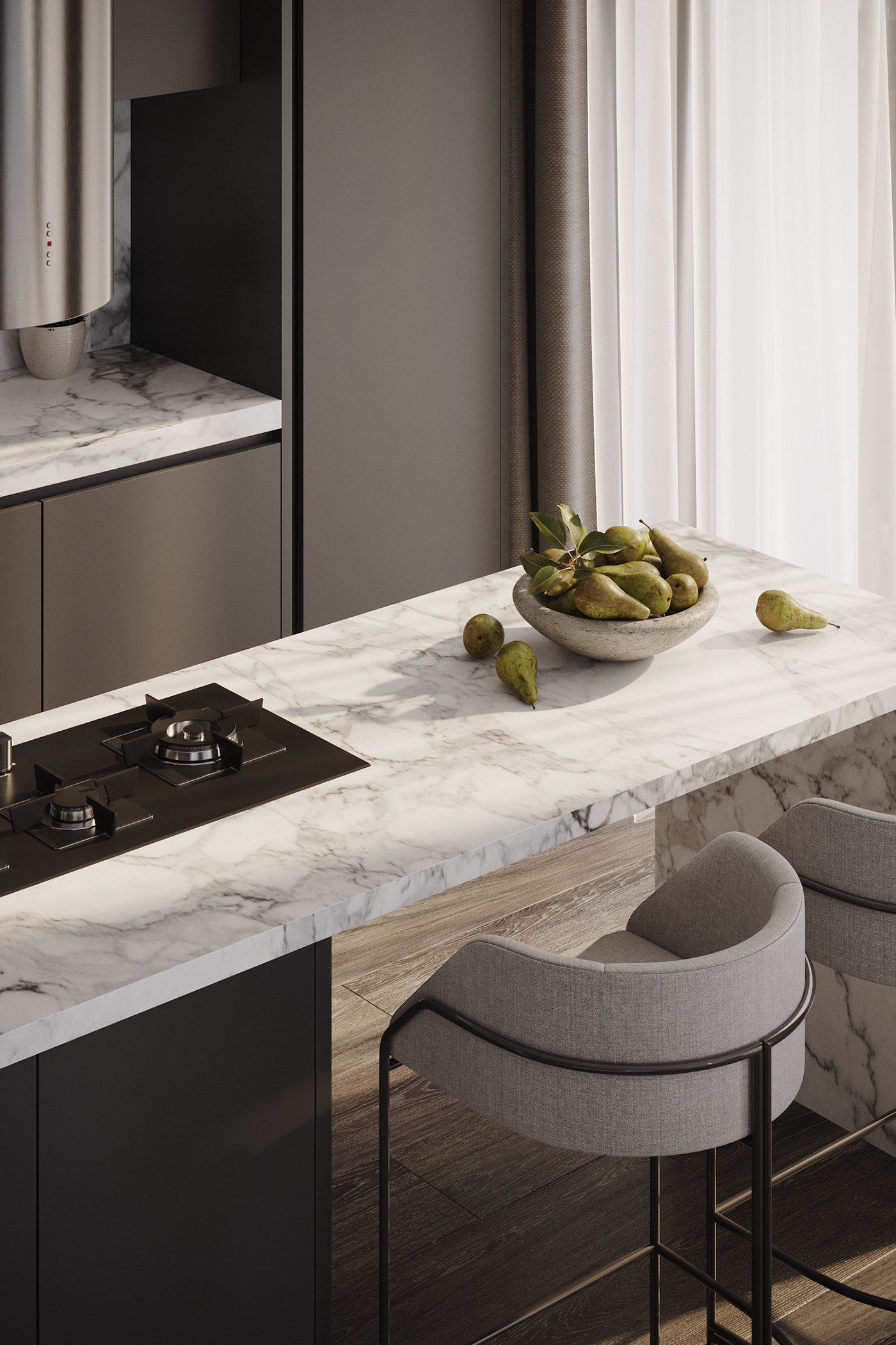 质感黑白灰空间设计  细节超多-6