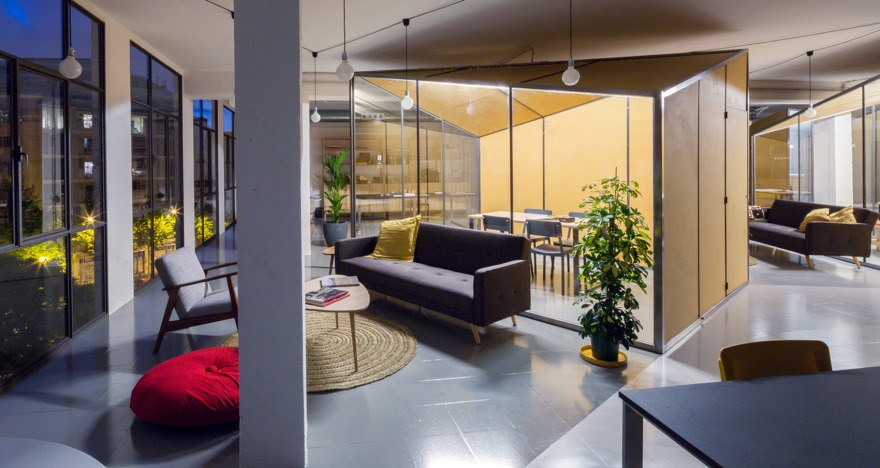 灵动体块 & 巴塞罗那ZAMNESS共享办公空间 / Nook Architects-48