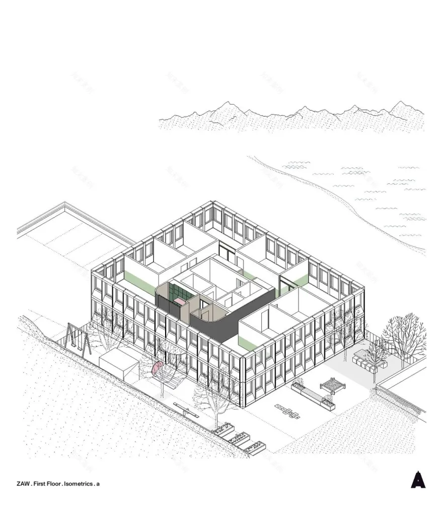 ZAW 商业建筑改造扩建项目丨瑞士苏黎世丨idArchitekt.innen SIA AG-62