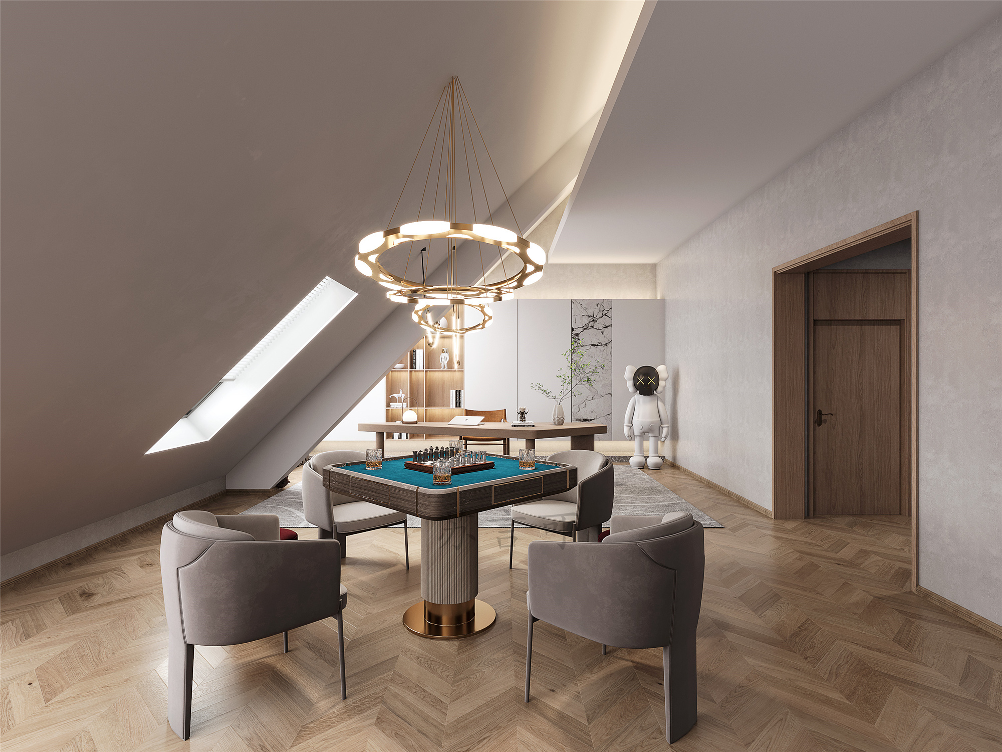 素雅侘寂风室内设计-15