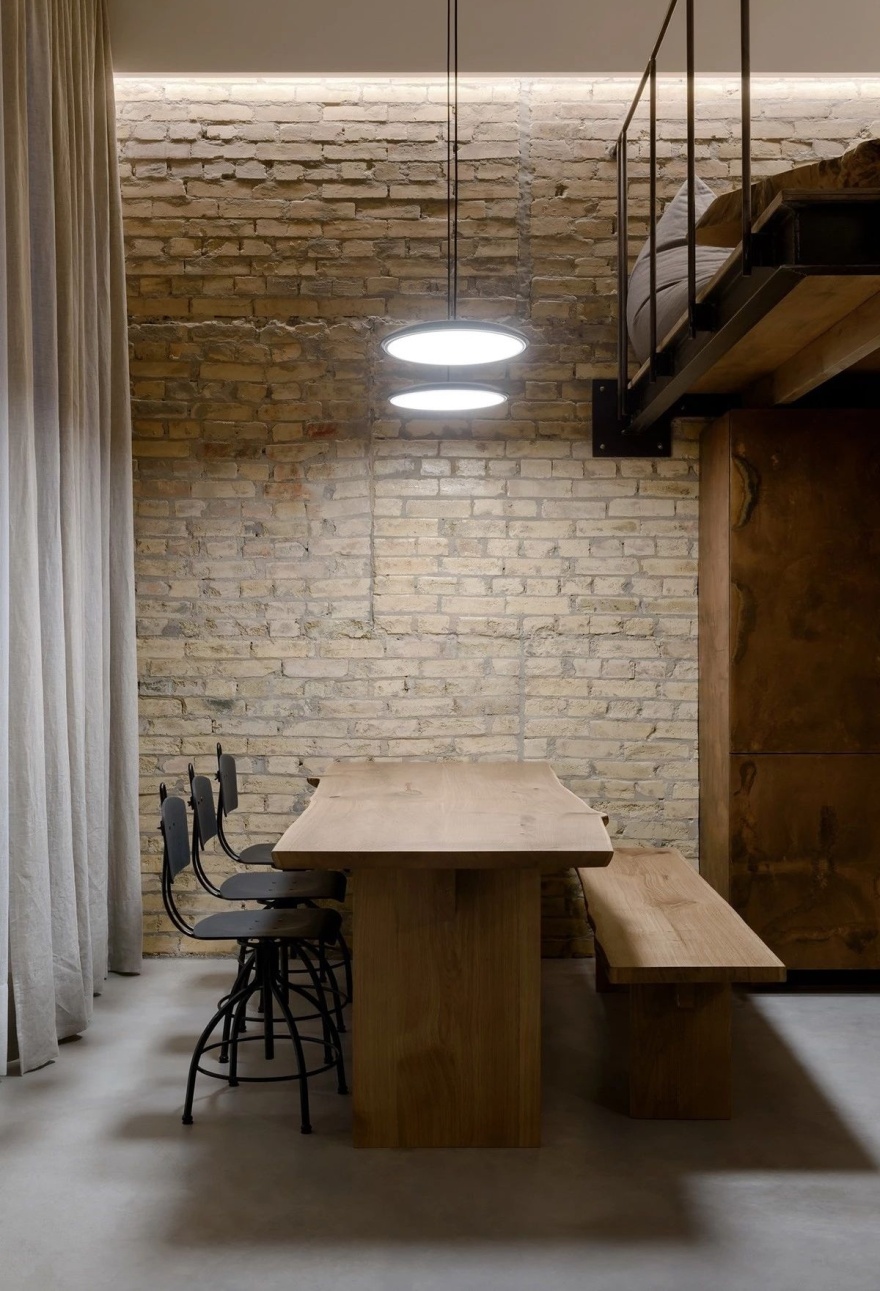 乌克兰 41㎡工业风 Loft,个性与实用兼具-35