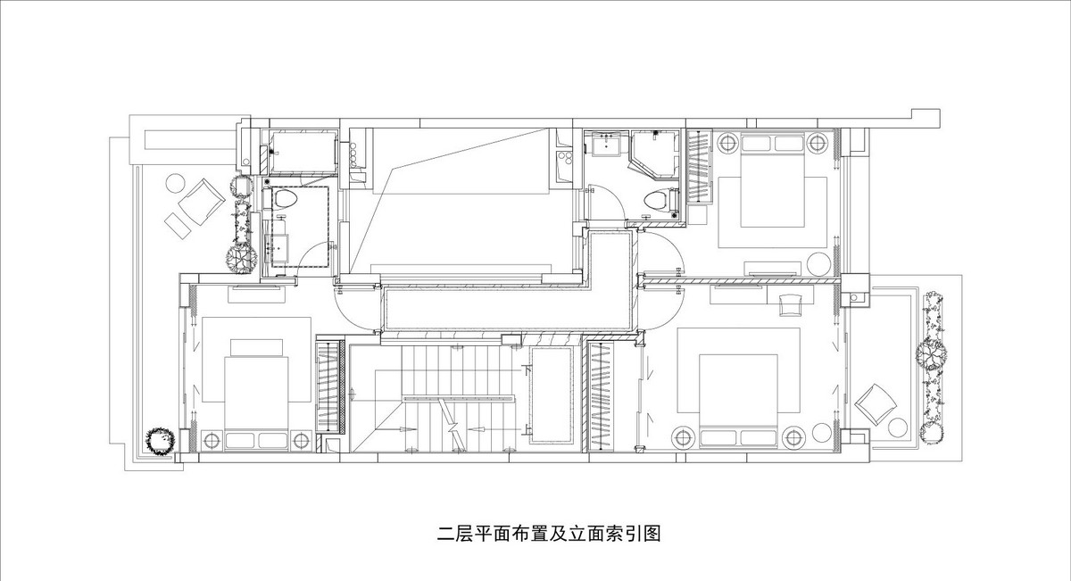 广佛新世界别墅中式混东南亚样板间-15