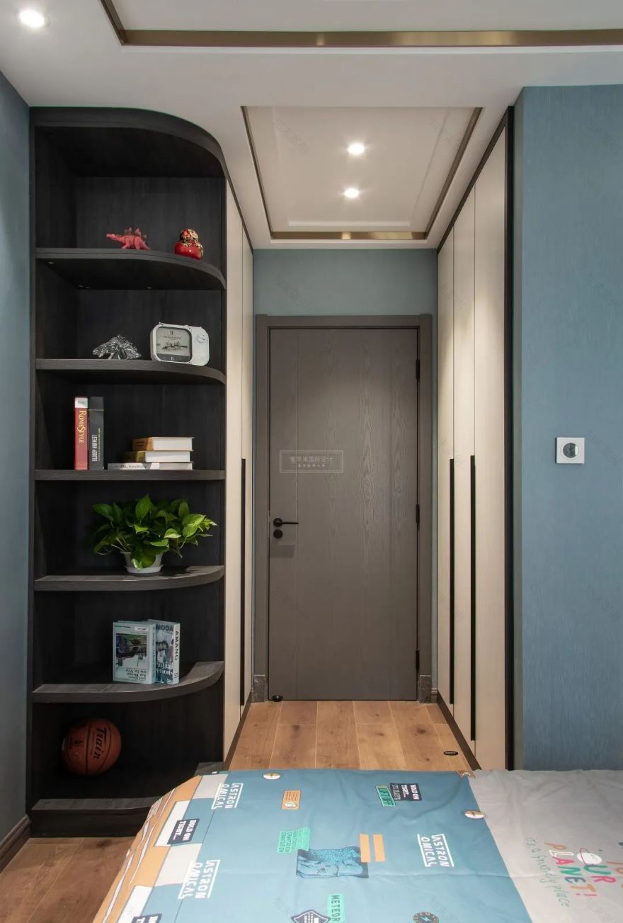 润城五区 136㎡现代简约双面人生丨紫苹果装饰集团-54