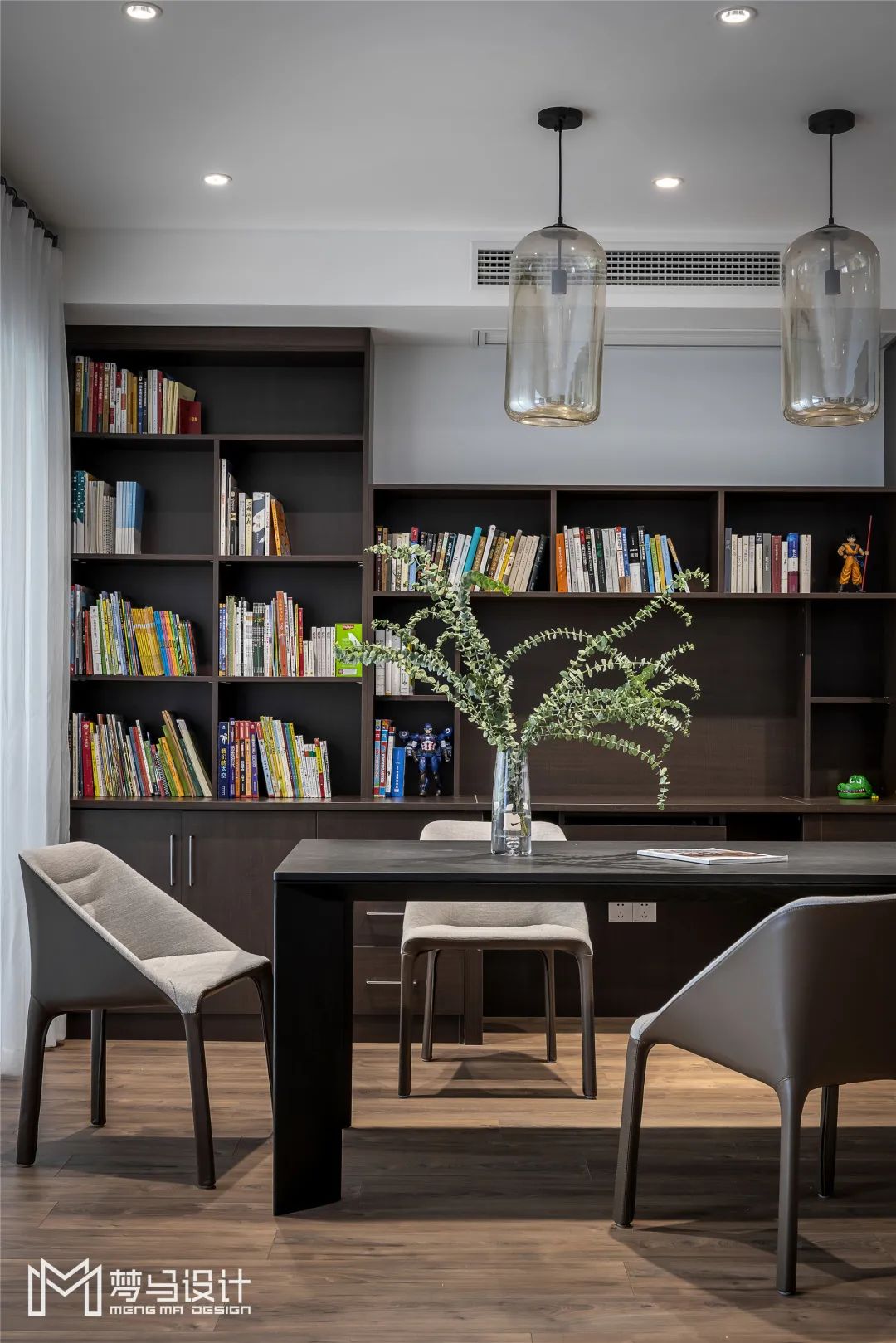 梦马设计·现代简约的人文之家-32