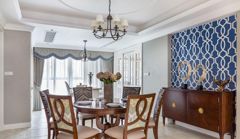 国宾一号 | 245㎡简约美式婚房设计,温馨典雅-12