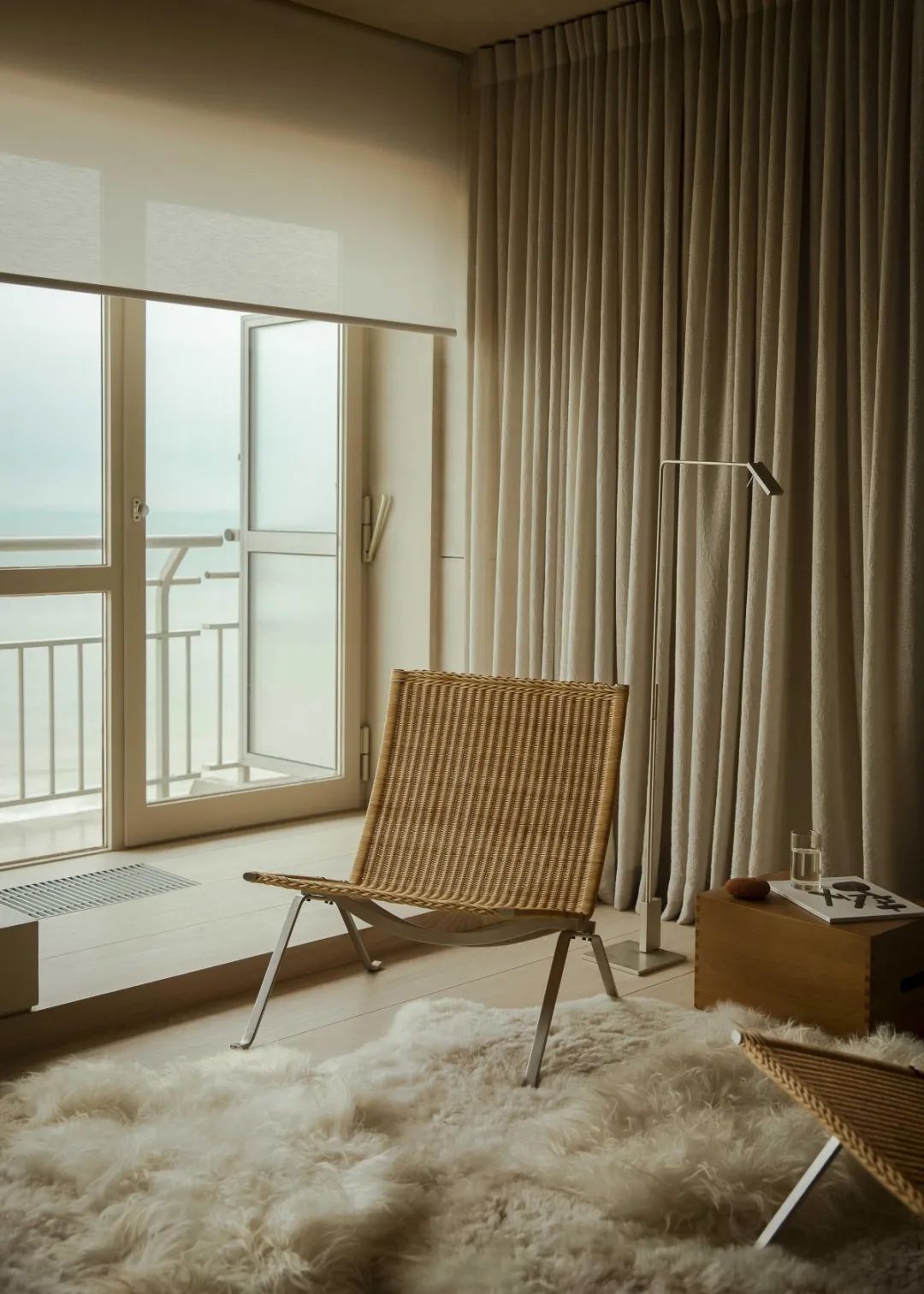 比利时 40㎡开放式海景公寓丨Tjip Studio-11