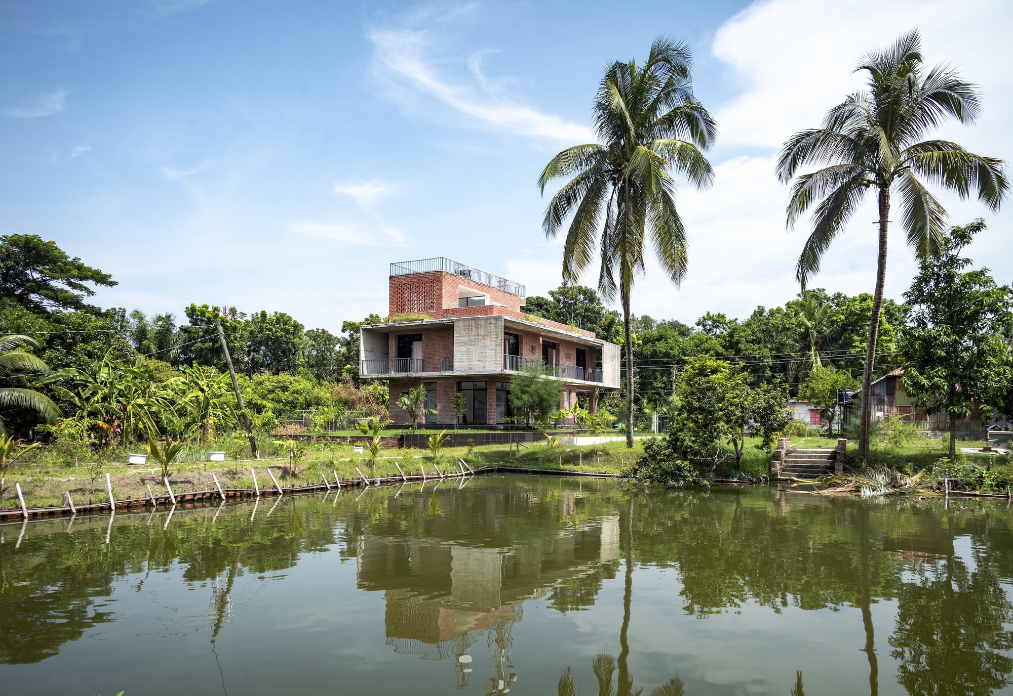 诺舒·莫拉的房子丨孟加拉国丨RIVERINE Architecture-11