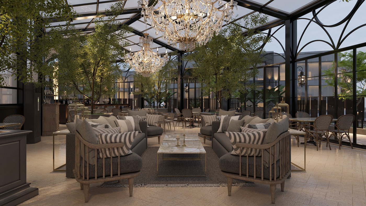 乐卡菲餐厅丨NINETR DESIGN HOUSE-14