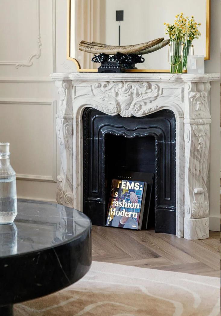 法式旋转楼梯公寓-17