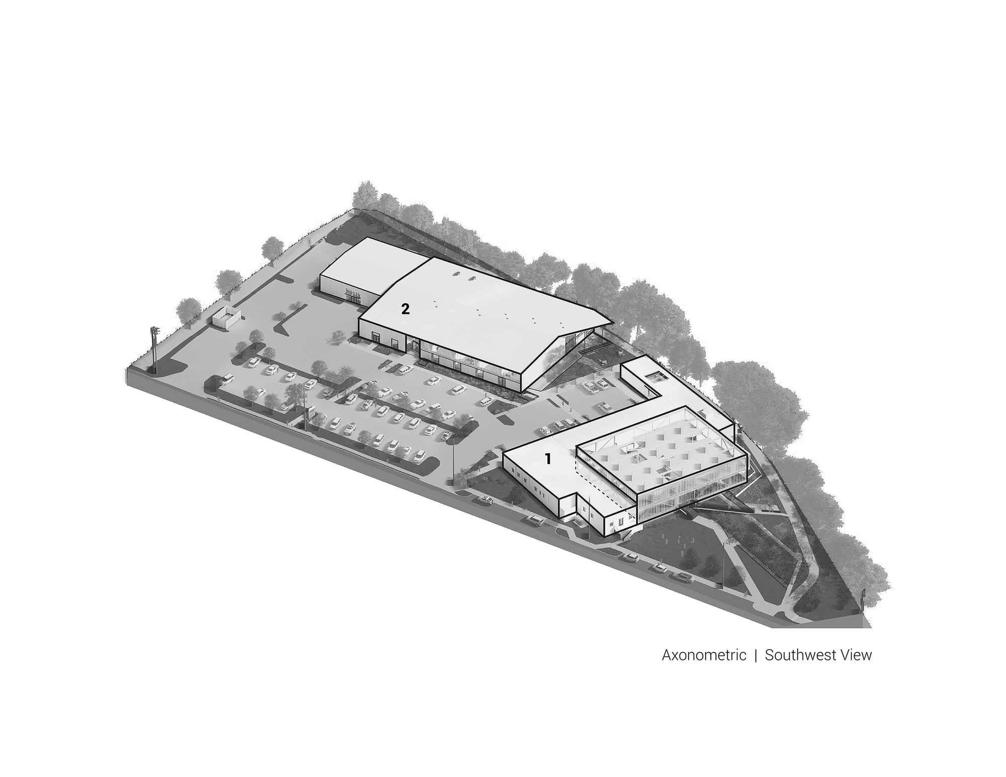 绿道办公园区改造设计丨美国阿肯色-35