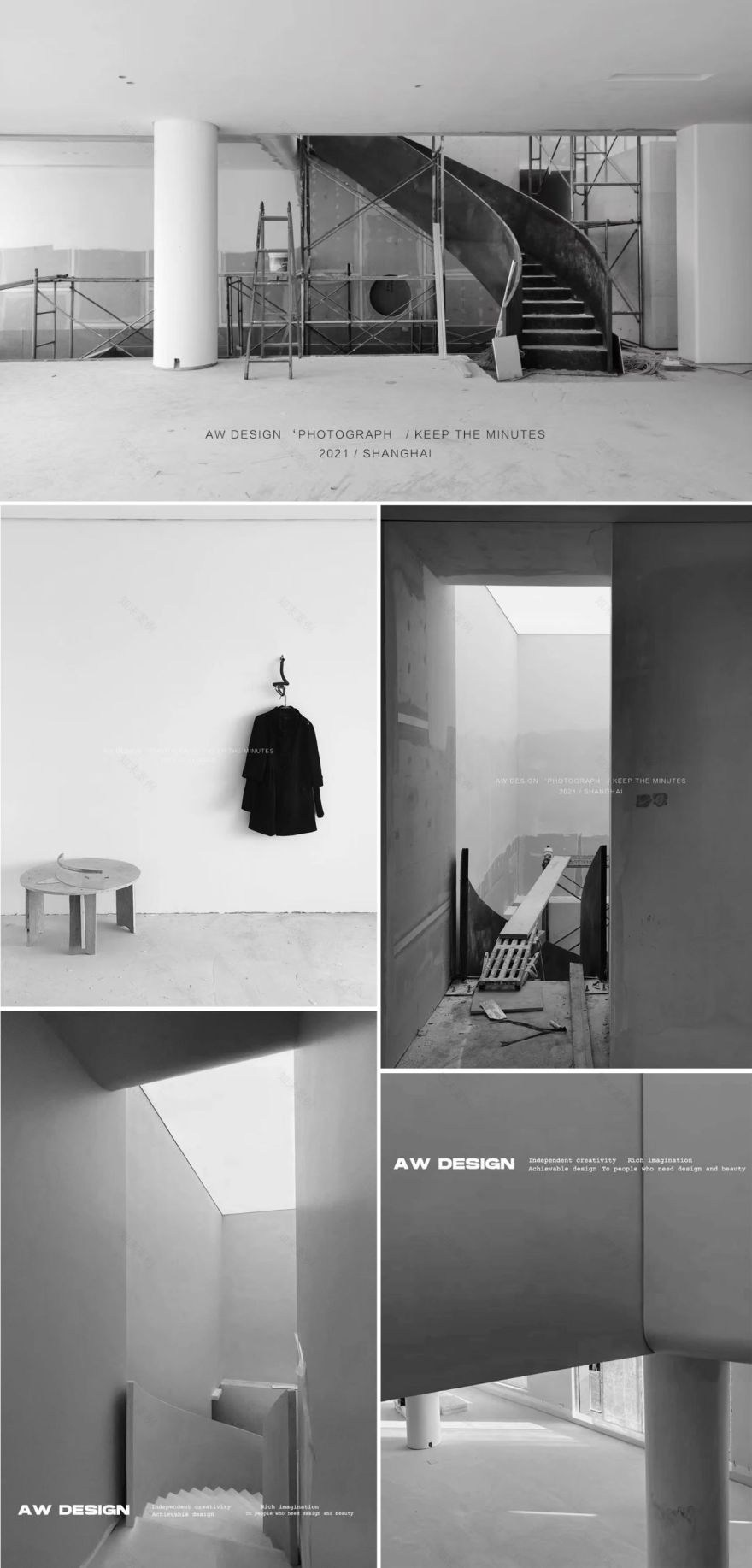 600㎡极简奶油风豪宅丨尔我空间设计研究室-67