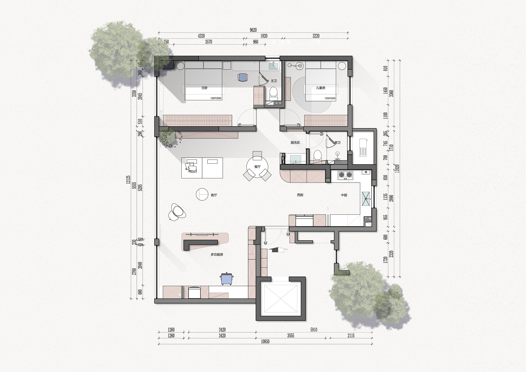 留白.实景｜重构空间，让家在极简里藏满温柔-35