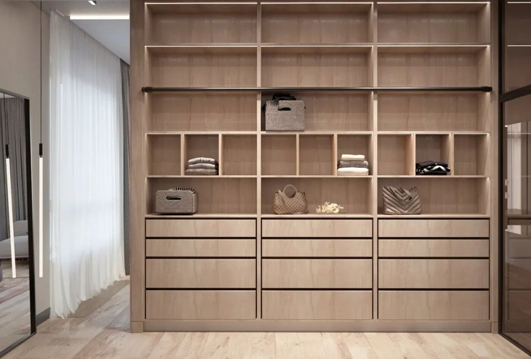 俄罗斯 120㎡原木简约公寓,素雅而精致-50