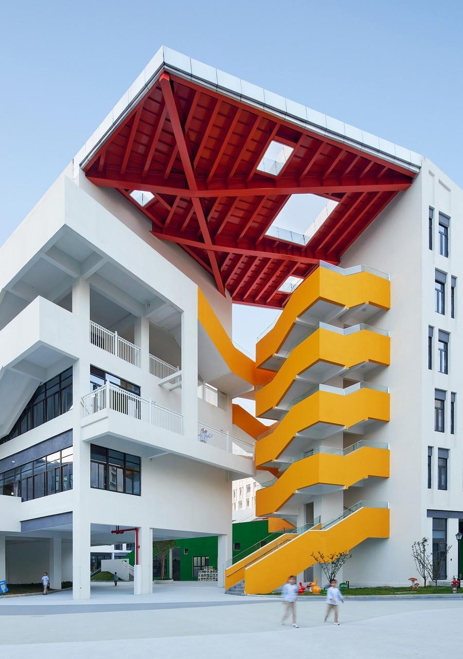 乐清市育英寄宿学校小学部二期工程丨中国美术学院风景建筑设计研究总院-23