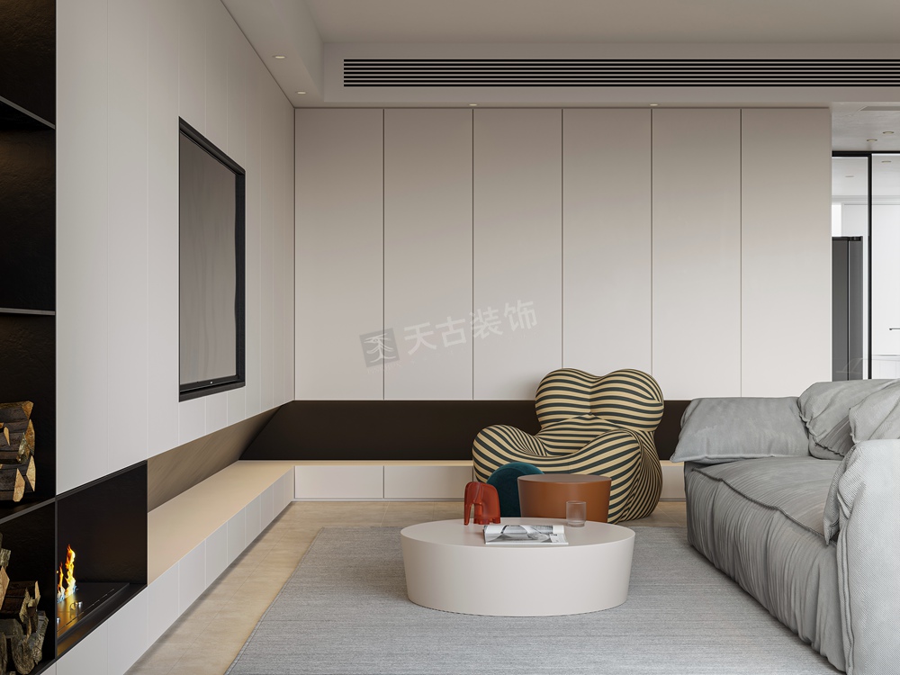 渝北北大资源澜庭序现代简约洋房设计丨中国渝北丨天古设计师曾翼-5