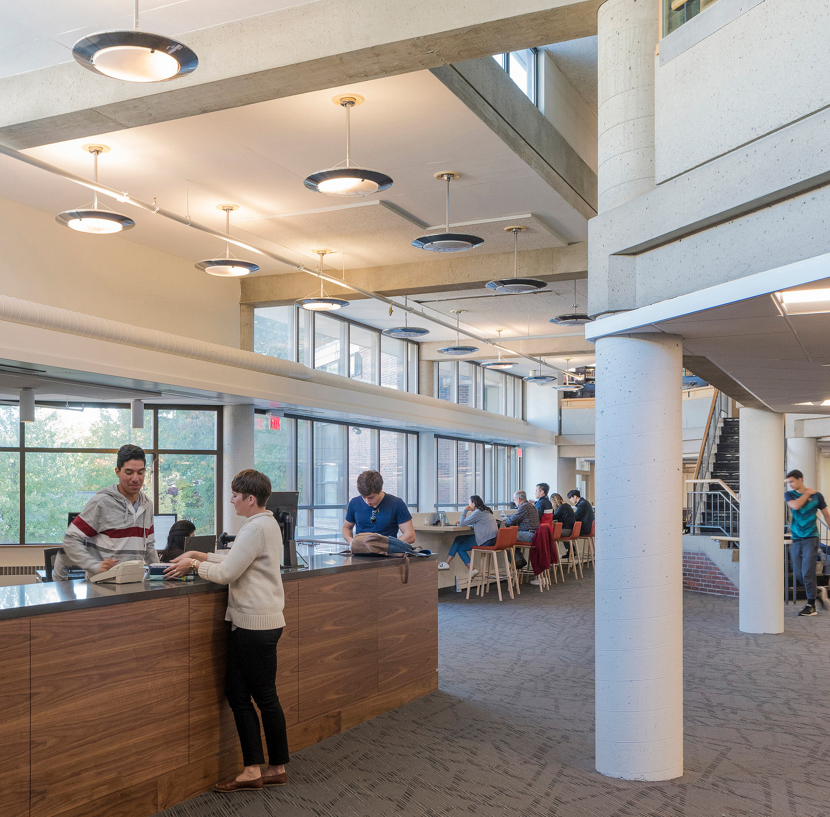 巴布森霍恩图书馆翻新工程丨美国丨Finegold Alexander Architects-21