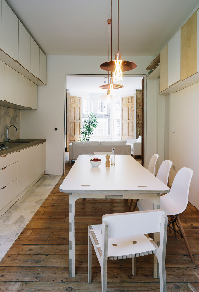 伦敦百年老屋翻新记——楼梯改造与空间重生-93