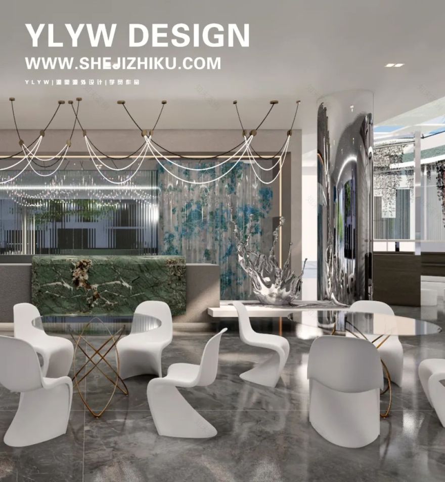 潇湘秋水 · 售楼中心室内设计丨源里源外设计-14