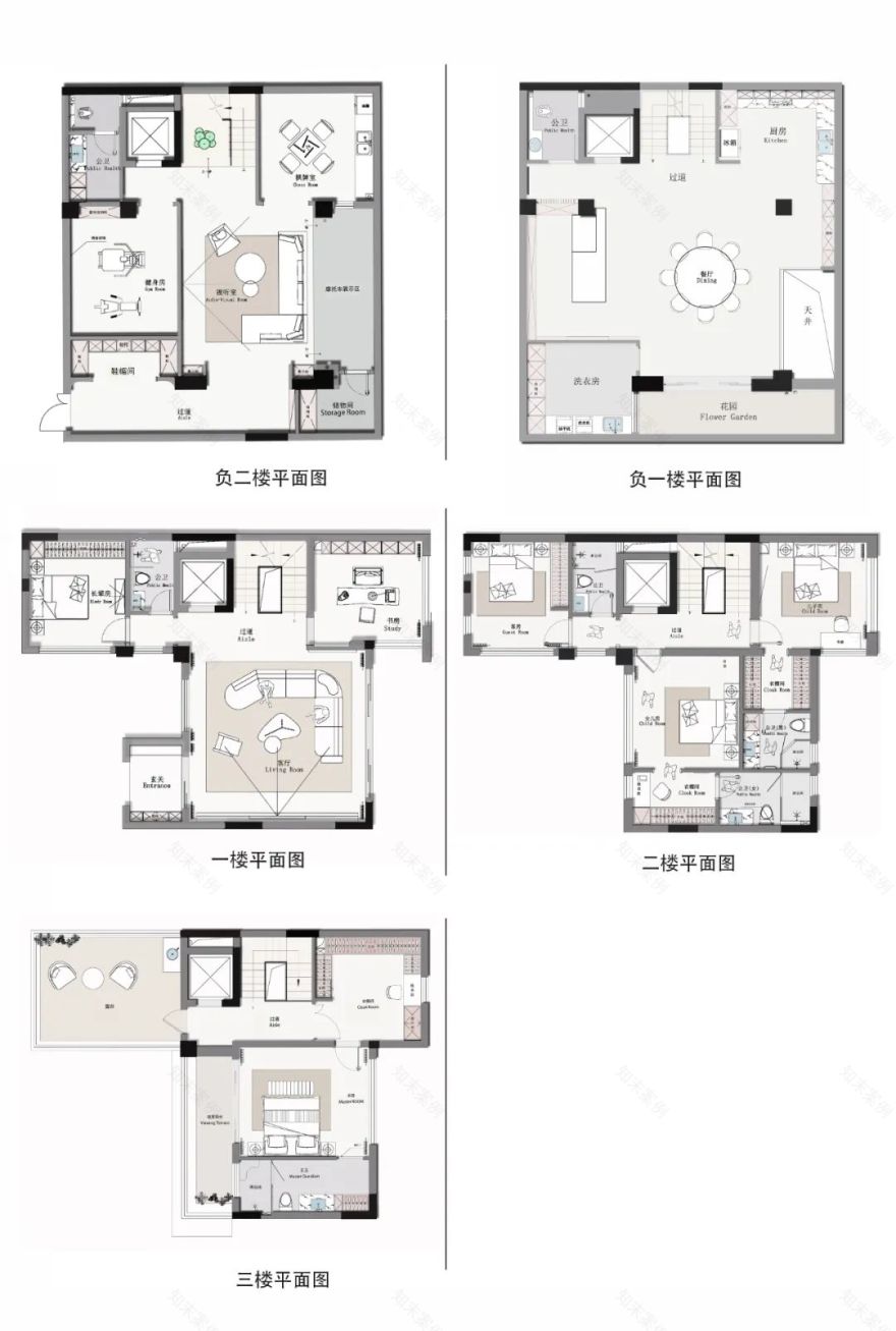 现代简约别墅设计丨麟戈设计-13