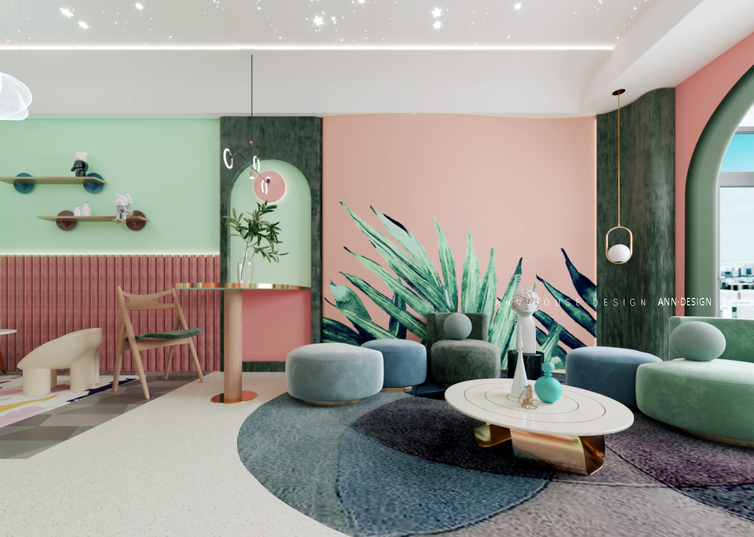 南京 90 平米童趣空间，AS.D 打造孩子的梦幻世界-1