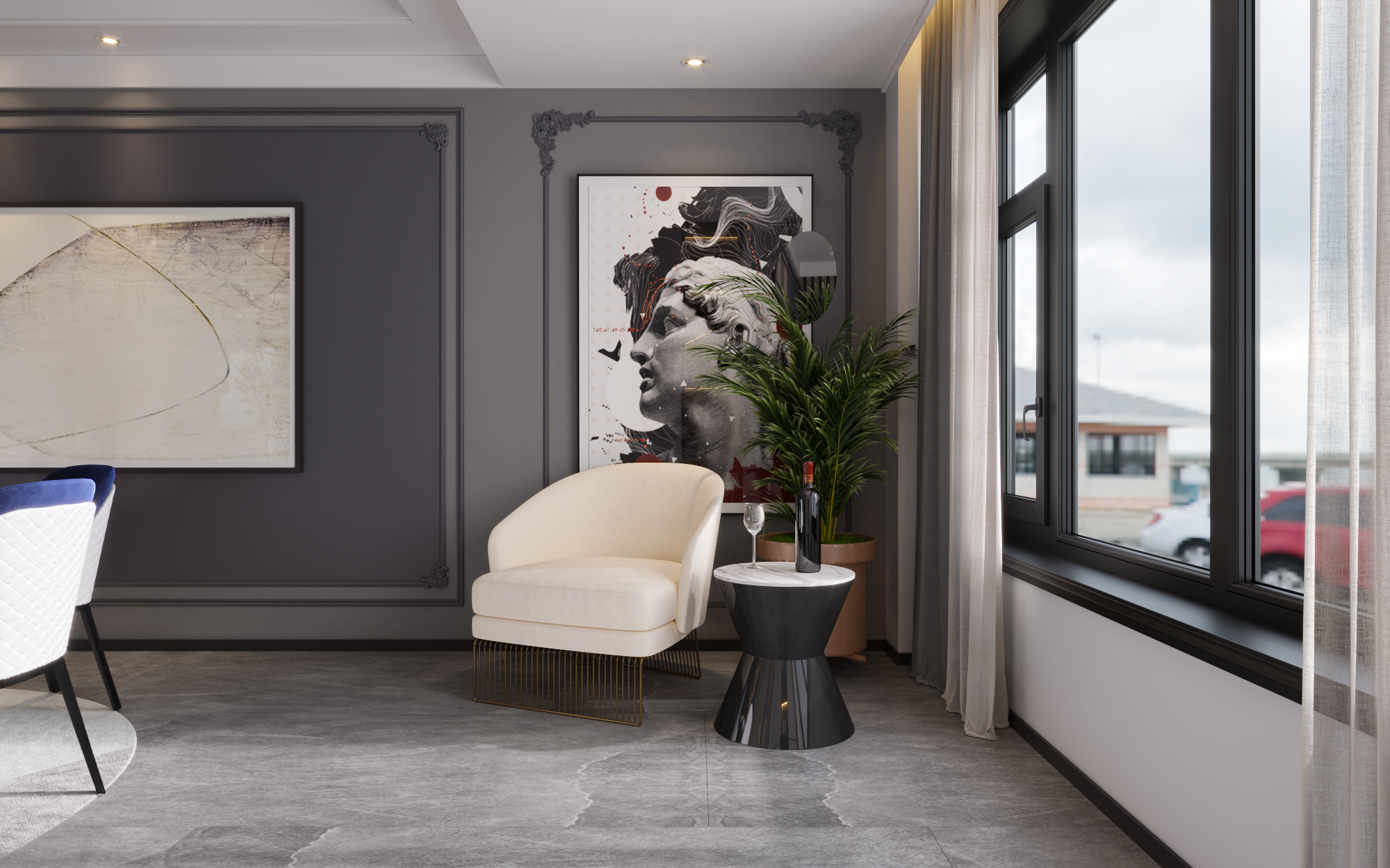 贵州凯里现代中式雅居，传统元素与时尚空间的完美融合-10