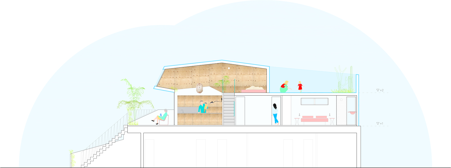 西班牙海滨别墅“灯塔之眼”-35