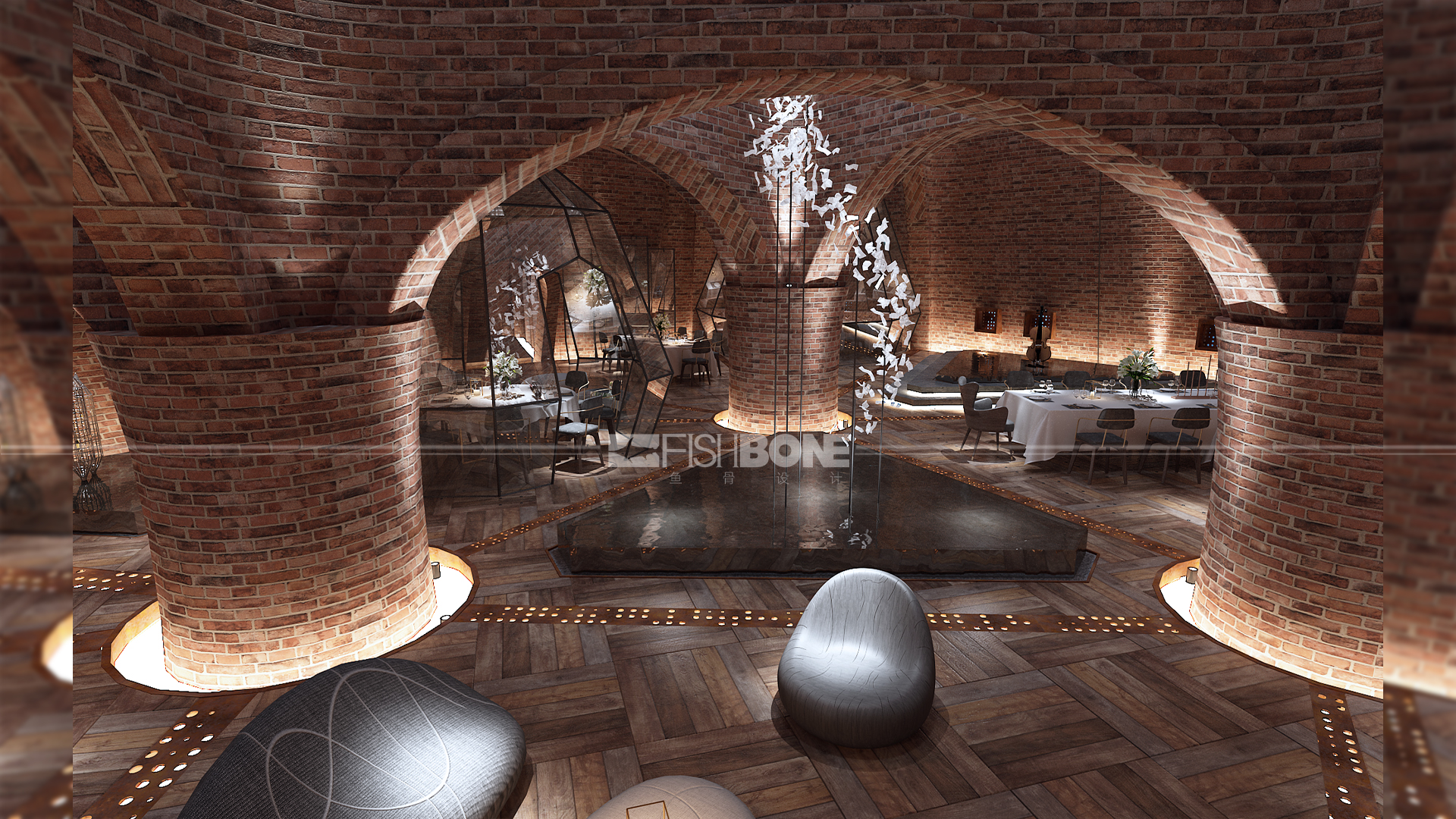 鱼骨设计·半朵云艺术会客厅-17