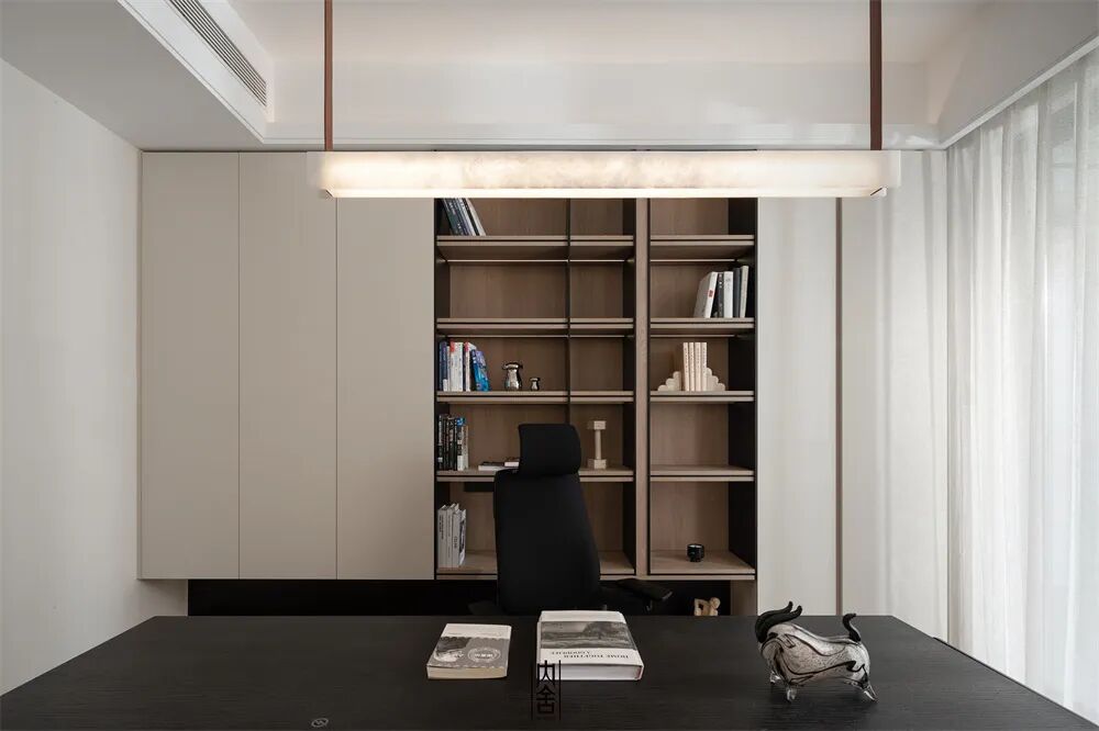 内舍软装丨228㎡现代意式风，不刻意奢华，以质感雅致实现高级感自由！-53