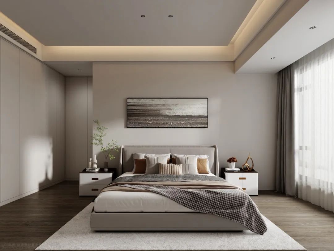 浏阳城市花园高级灰住宅丨中国湖南丨纵向·空间设计-23