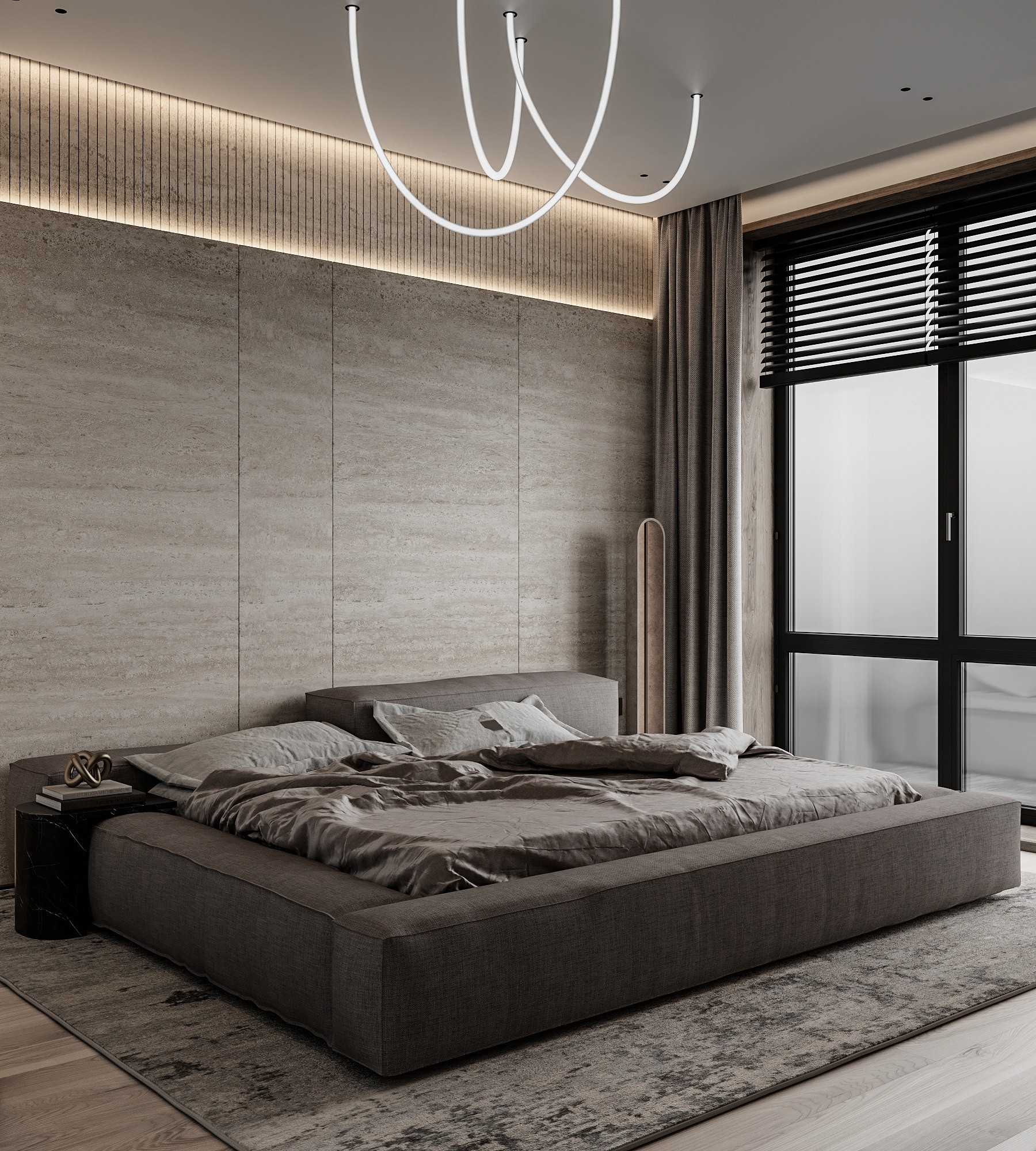 高级灰色系住宅设计-22