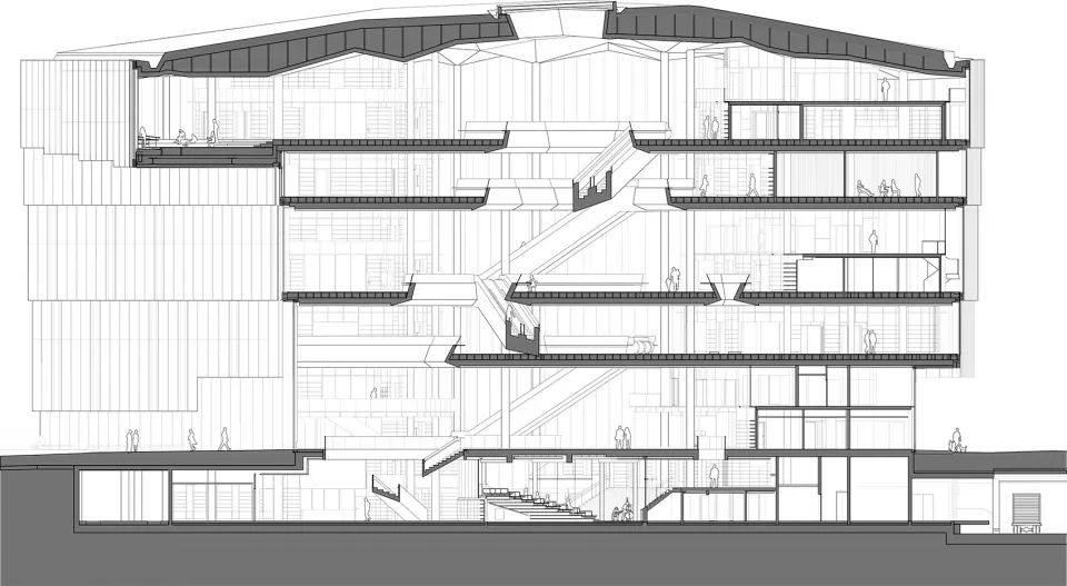 奥斯陆新图书馆 | 悬臂式现代空间-60