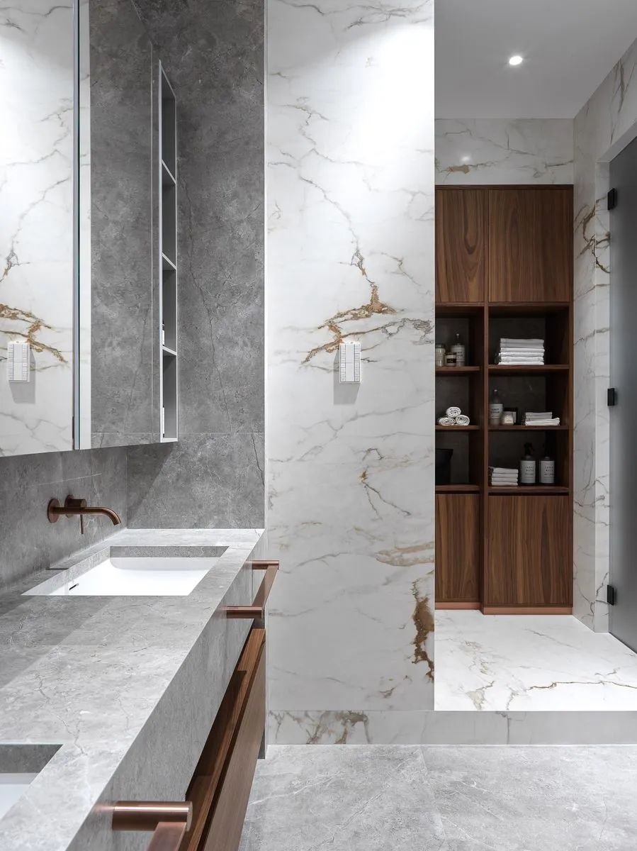 高级格调三口之家丨ABarchitects-51