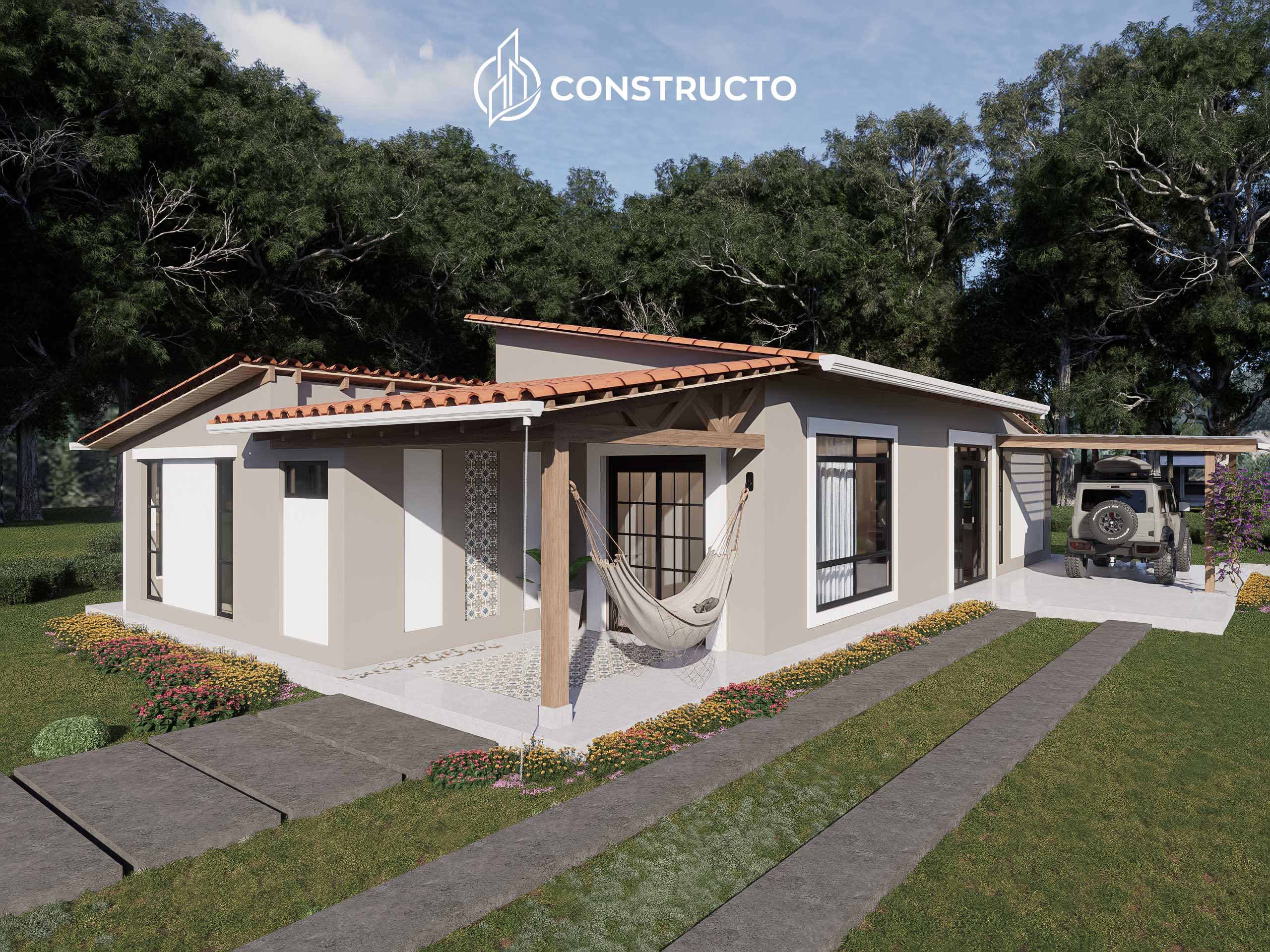 VIVIENDA UNIFAMILIAR GUARANDA - ECUADOR-2