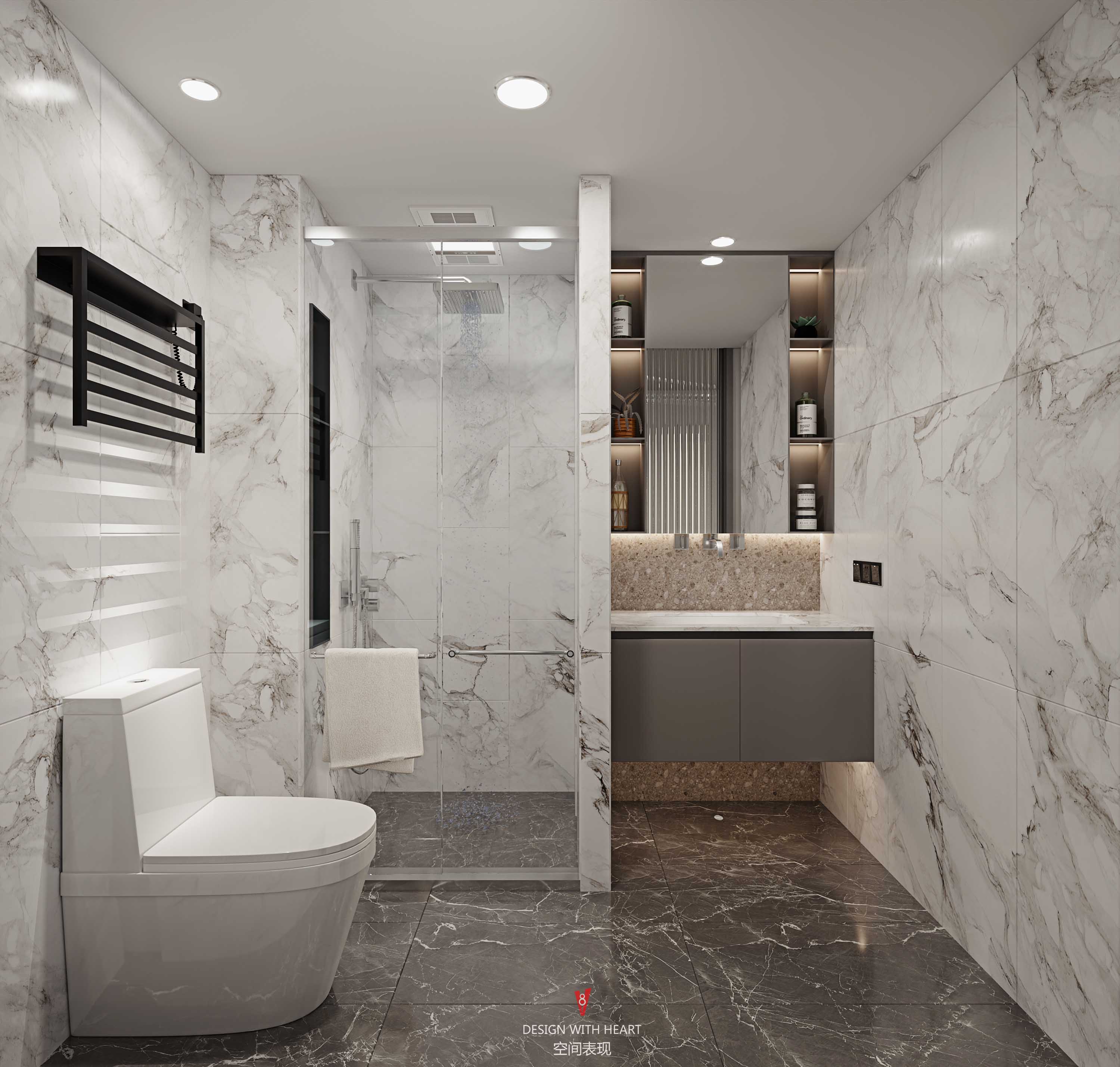 轻奢大境天成住宅设计-27