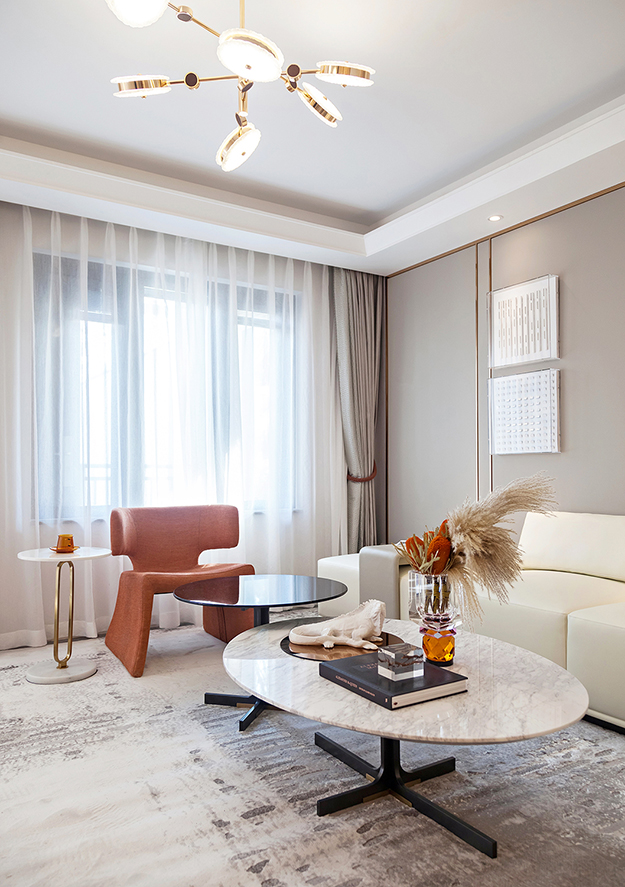 首发 | 万科白鹭郡复式样板间:时尚栖居 质感适意-18