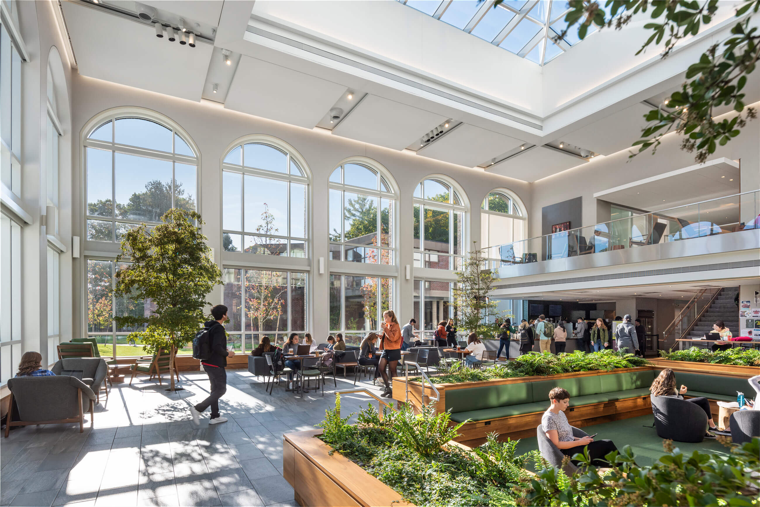 霍恩图书馆的公共区域丨美国丨Finegold Alexander Architects-29