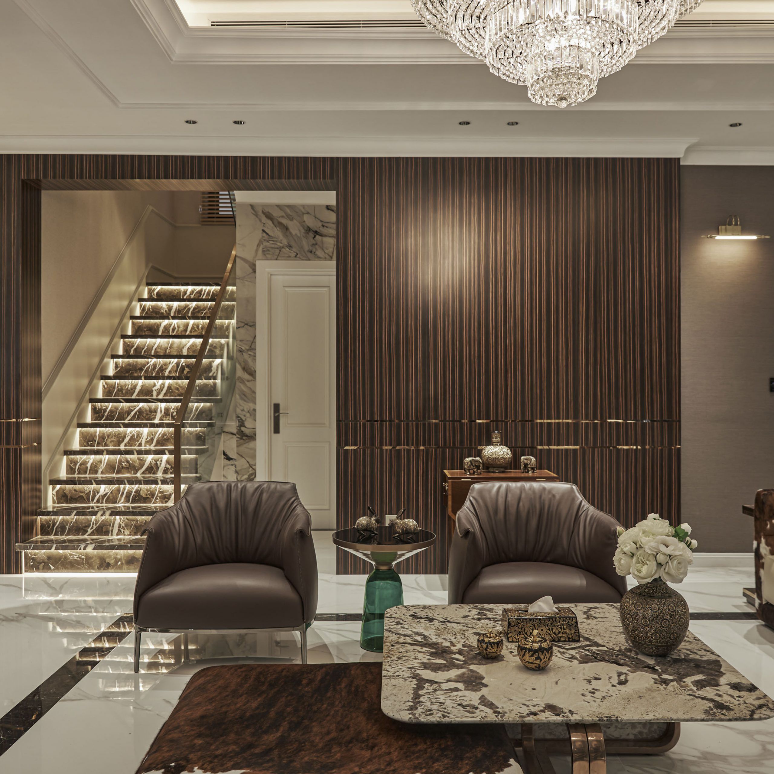 亚洲风格三层别墅设计,打造家庭温馨空间-102