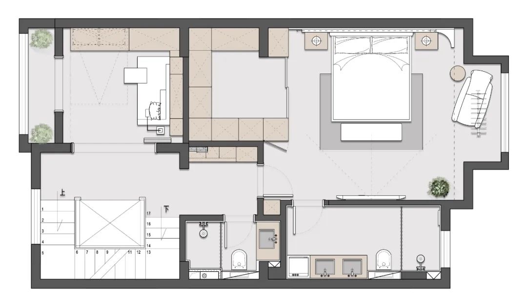 《金地芙蓉世家》现代联排别墅设计丨中国西安丨青马别墅设计-56