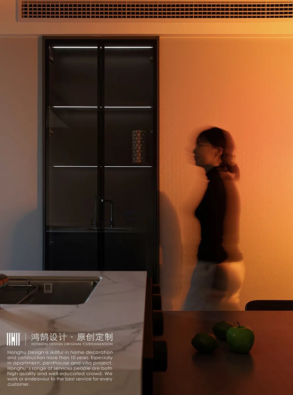 雅居乐棠颂 128㎡现代简约家居丨鸿鹄设计-33