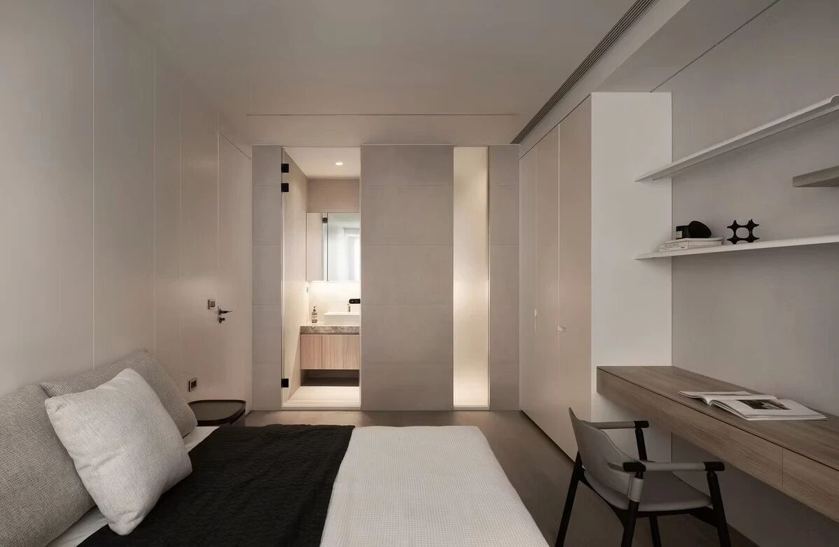 以大地色系与极简语言,构筑155平弹性功能丨中国台中丨新橙设计-66