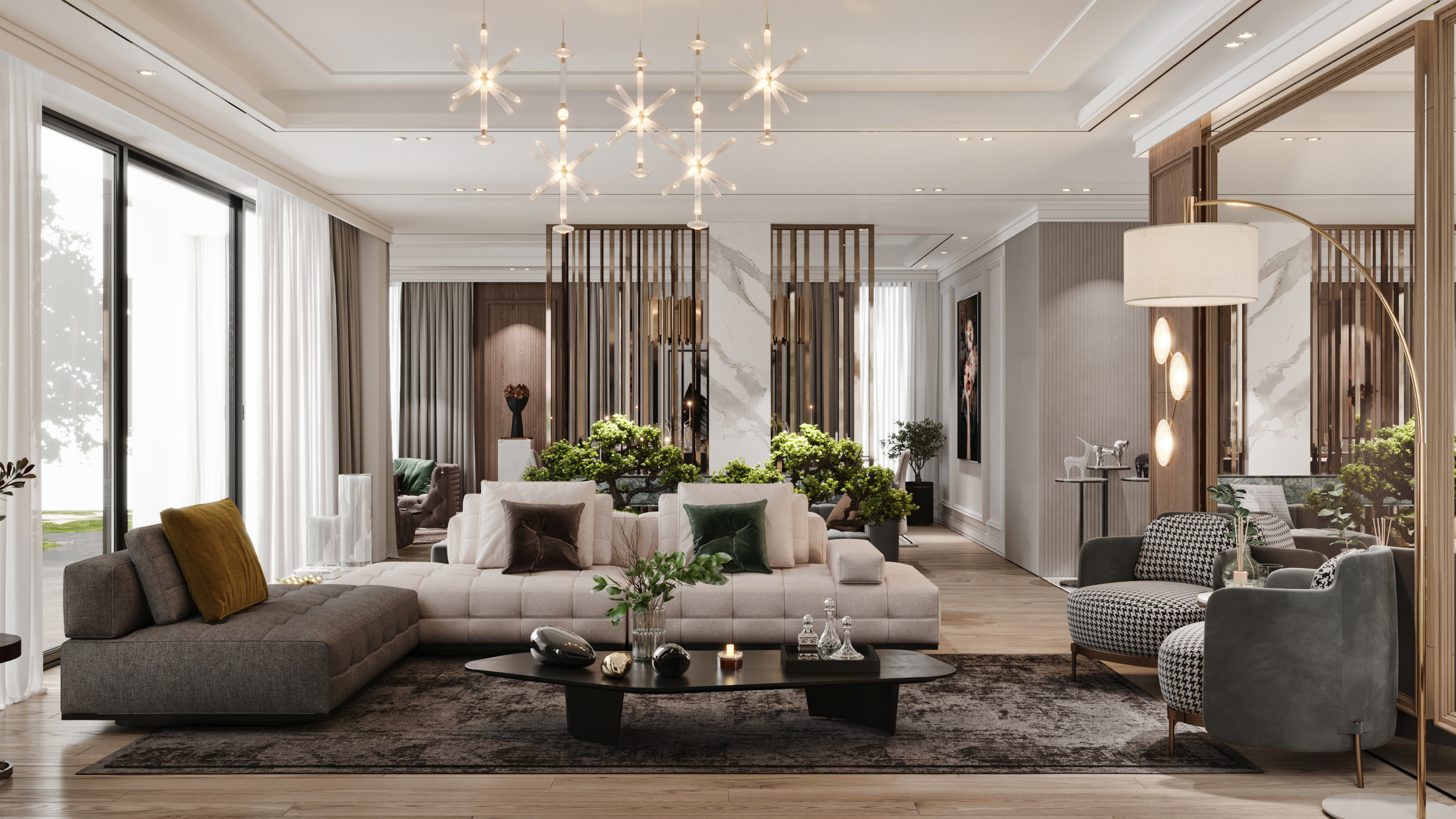 Allegria villa reception area-7