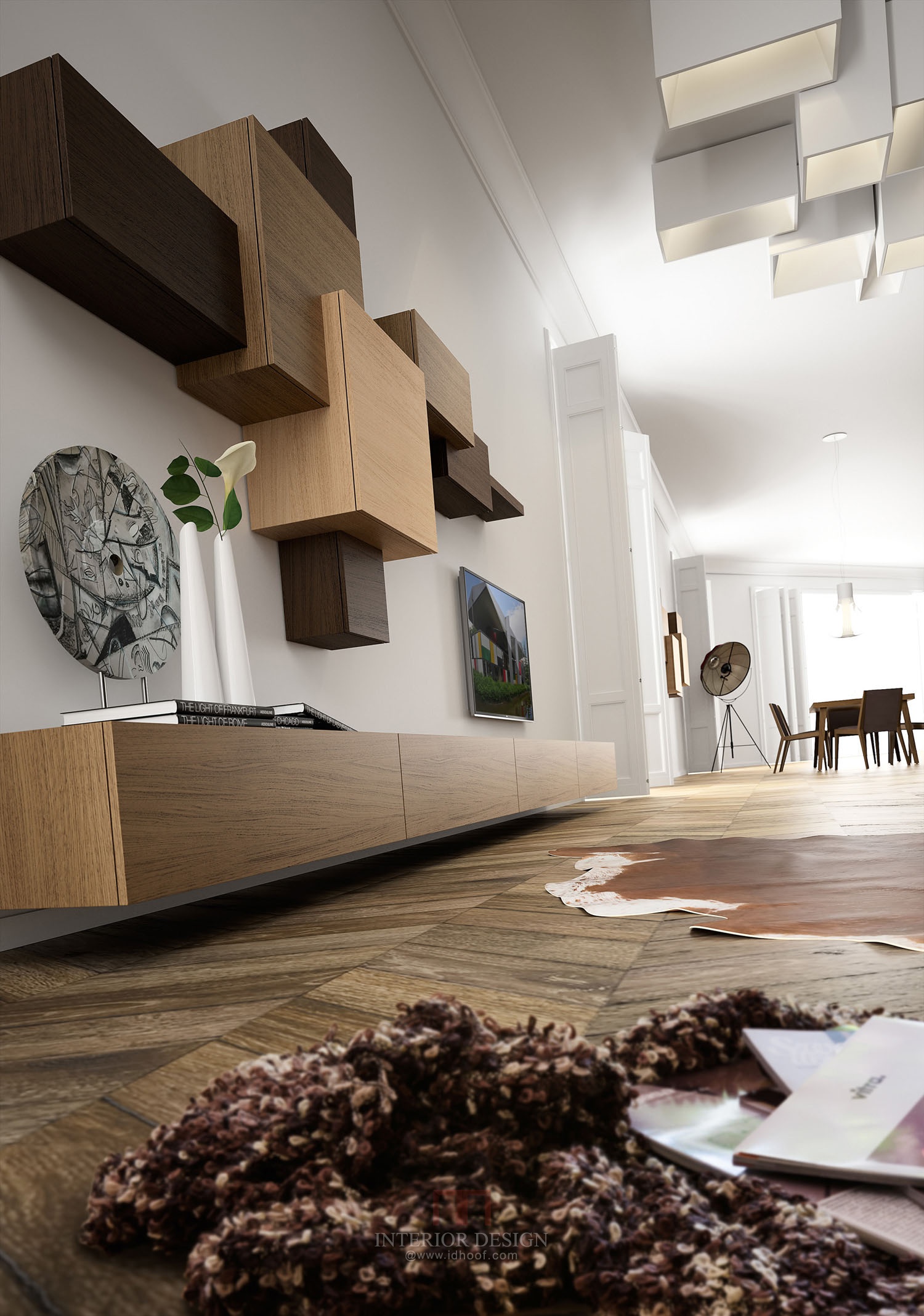 解构与重组：西班牙马德里现代简约住宅(Collage Collection)-11