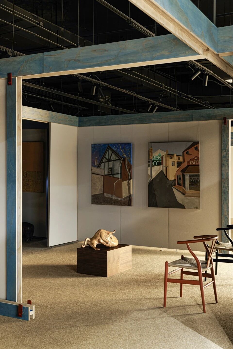 燃画廊 灵活的复合型模块化展厅丨中国北京丨屋已设计工作室-23