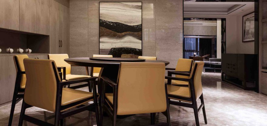 "东篱佳境" | 自然色木材打造宁静安逸居家空间-12