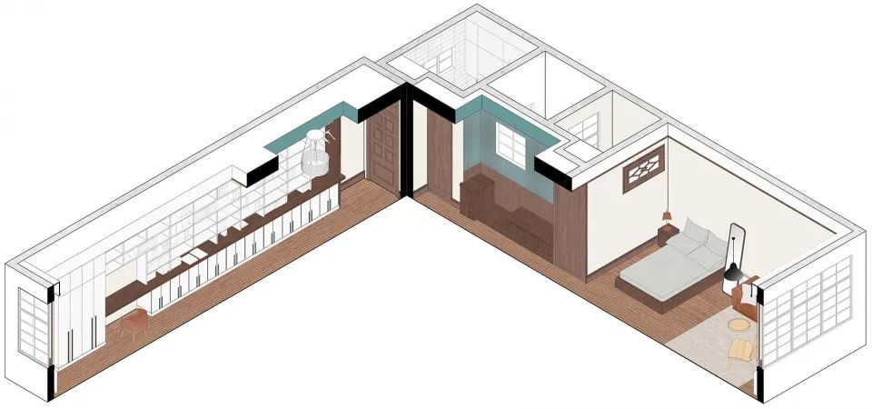 淮海大楼学者书房丨中国上海丨冶是建筑-21
