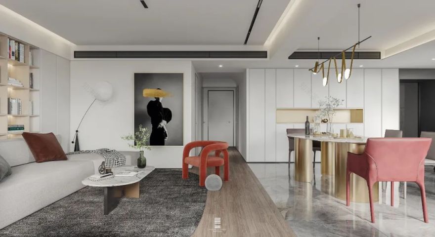 福州 145㎡平层旧房翻新,开放式客餐厅释放更多空间-50