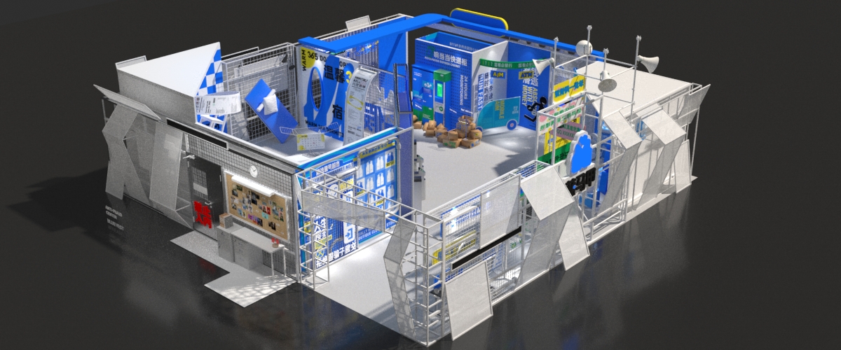 蓝马甲反诈组合展 一些过程稿-9